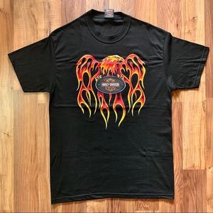 Harley Davidson Y2K Honolulu Hawaii Graphic tshirt